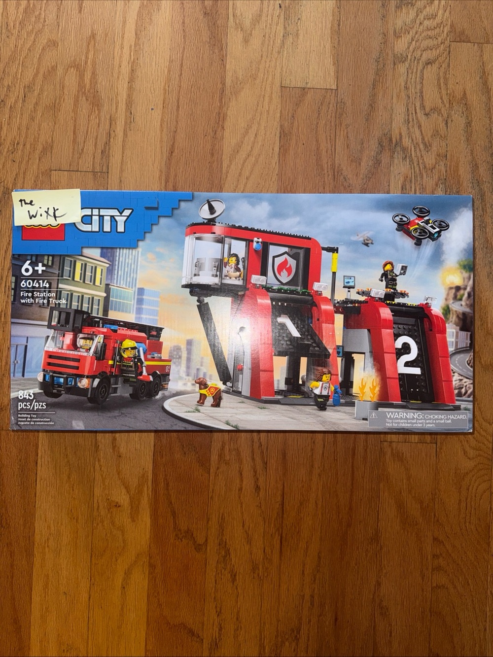 LEGO City Fire Station with Fire Truck Toy - 60414 BNWT